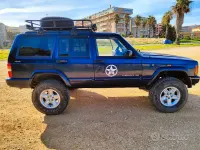 Usata Jeep Cherokee 116 CV (85 kW) 2001 Blu SUV