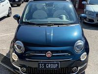 Usata Fiat 500 Collezione 69 CV (50 kW) 2019 Blu Cabrio