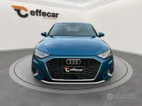 Usata Audi A3 Advanced 150 CV (110 kW) 2022 Azzurro Berlina