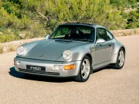 Usata Porsche 911 Carrera 4 250 CV (183 kW) 1993 Polarsilver Coupé