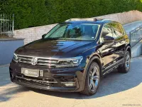 Usata VW Tiguan R-line 150 CV (110 kW) 2020 Nero SUV