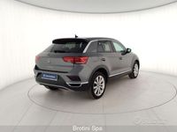 Usata VW T-Roc Advance 150 CV (110 kW) 2020 Grigio SUV