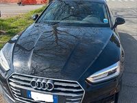 Usata Audi A5 204 CV (150 kW) 2018 Nero Coupé