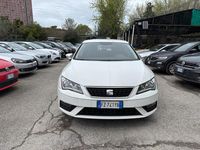 Usata Seat Leon Style 115 CV (84 kW) 2020 Bianco Berlina