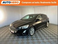 Usata Ford Focus Titanium 120 CV (88 kW) 2019 Nero Berlina