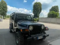 Usata Jeep Wrangler 118 CV (86 kW) 1999 Nero SUV