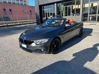 Usata BMW 420 Sport Line 184 CV (135 kW) 2016 Grigio Cabrio