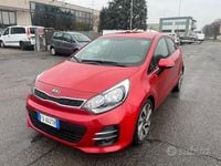 Usata Kia Rio 82 CV (60 kW) 2016 Rosso Utilitaria