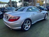 Usata Mercedes SLK200 Premium 184 CV (135 kW) 2012 Argento Cabrio