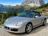 Usata Porsche Boxster 239 CV (175 kW) 2005 Argento Cabrio