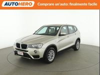 Usata BMW X3 190 CV (139 kW) 2015 Argento SUV