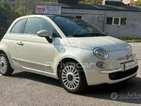 Usata Fiat 500 Lounge 69 CV (50 kW) 2013 Bianco Utilitaria