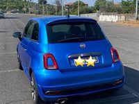 Usata Fiat 500 Sport 69 CV (50 kW) 2019 Blu Berlina
