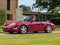 Usata Porsche 911 Carrera Cabriolet 250 CV (183 kW) 1991 Rosso Cabrio