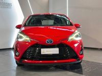 Usata Toyota Yaris Hybrid Style 73 CV (53 kW) 2017 Rosso Berlina