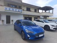Usata Ford Focus Business Edition 120 CV (88 kW) 2019 Blu Berlina