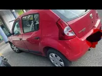 Usata Dacia Sandero 75 CV (55 kW) 2009 Rosso Utilitaria