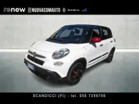Usata Fiat 500 Cross 95 CV (69 kW) 2020 Bianco Utilitaria