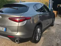 Second-hand Alfa Romeo Stelvio 179 CP (131 kW) 2018 Gri SUV