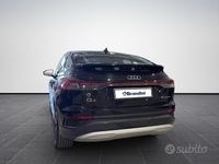 Usata Audi Q4 Sportback e-tron Comfort 150 kW (204 CV) 2022 Nero SUV