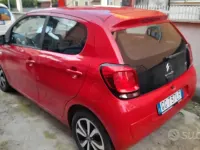 Usata Citroën C1 Feel 72 CV (52 kW) 2021 Rosso Utilitaria