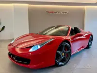 Usata Ferrari 458 566 CV (416 kW) 2012 Rosso Cabrio