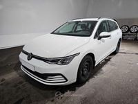 Usata VW Golf VIII 131 CV (96 kW) 2022 Bianco Station wagon