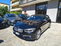 Usata BMW 118 Sport Line 136 CV (100 kW) 2015 Nero Utilitaria