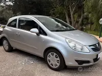 Usata Opel Corsa Enjoy 75 CV (55 kW) 2008 Grigio Utilitaria