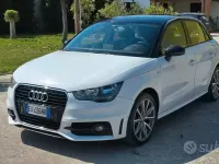 Usata Audi A1 90 CV (66 kW) 2014 Bianco Utilitaria