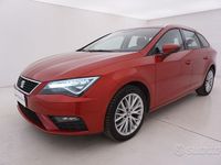 Usata Seat Leon ST Style 115 CV (84 kW) 2020 Rosso Station wagon