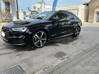 Usata Audi A3 150 CV (110 kW) 2018 Nero Berlina