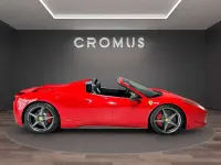 Usata Ferrari 458 570 CV (419 kW) 2012 Rosso Cabrio