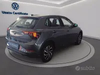 Usata VW Polo Life 80 CV (58 kW) 2023 Grigio Utilitaria