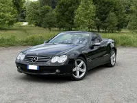 Käytetty Mercedes SL500 306 HP (225 kW) 2003 Musta Avoauto