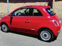 Usata Fiat 500 Lounge 69 CV (50 kW) 2011 Rosso Utilitaria