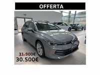 Usata VW Golf VIII Life 150 CV (110 kW) 2024 Moonstone grey Station wagon