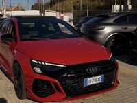 Usata Audi RS3 Ambiente 400 CV (294 kW) 2022 Rosso Berlina