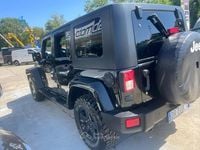 Usata Jeep Wrangler Unlimited Sahara 177 CV (130 kW) 2008 Nero SUV