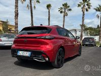 Usata Peugeot 308 GT 131 CV (96 kW) 2022 Rosso Berlina