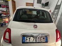 Usata Fiat 500 Lounge 69 CV (50 kW) 2019 Bianco Utilitaria