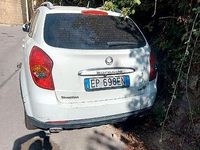 Usata SsangYong Korando 149 CV (109 kW) 2014 Bianco Berlina