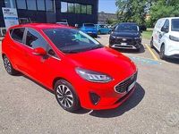 Usata Ford Fiesta Titanium 75 CV (55 kW) 2022 Rosso Utilitaria