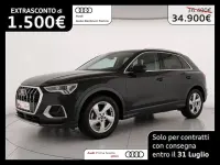 Usata Audi Q3 Advanced 150 CV (110 kW) 2025 Nero mito metallizzato SUV