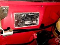 Usata Alfa Romeo Spider 1960 Rosso Cabrio