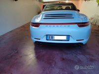 Usata Porsche 911 Carrera 4 Cabriolet 350 CV (257 kW) 2013 Bianco Cabrio