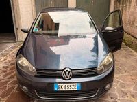 Usata VW Golf VI 140 CV (102 kW) 2011 Blu Utilitaria