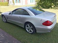 Usata Mercedes SL350 245 CV (180 kW) 2003 Grigio Cabrio