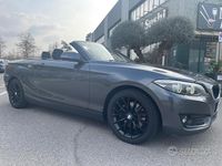 Usata BMW 220 184 CV (135 kW) 2017 Grigio Cabrio