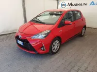 Usata Toyota Yaris Hybrid Business Edition 73 CV (53 kW) 2018 Rosso Berlina